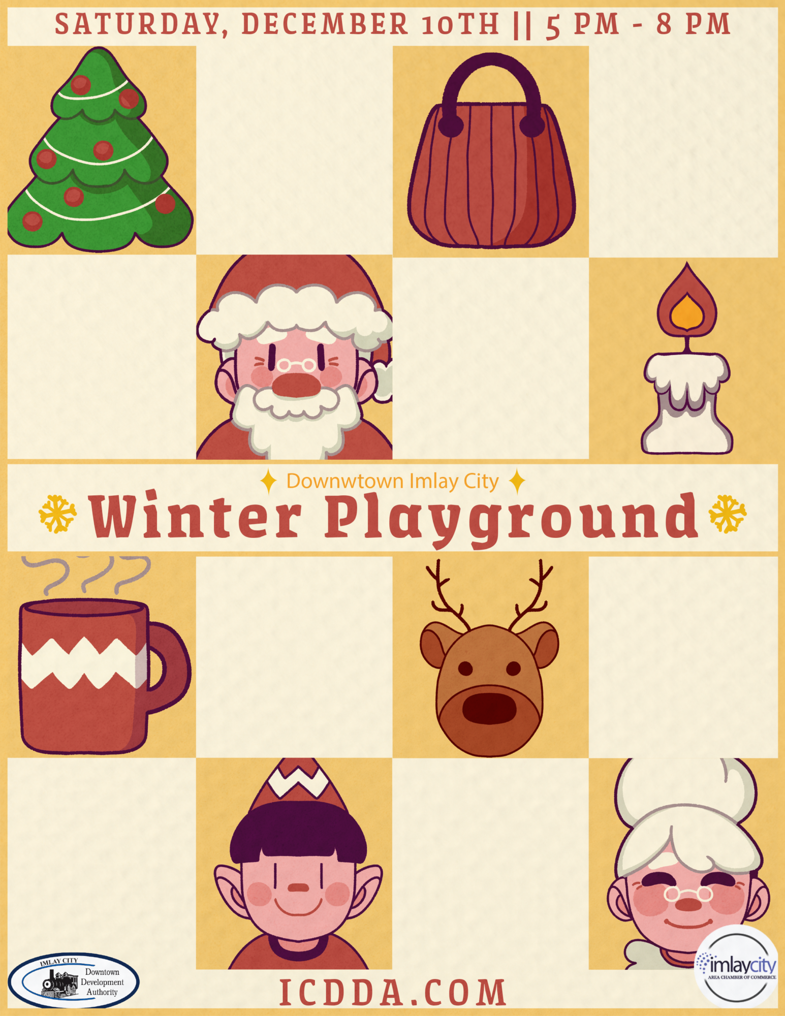 2022 winter playground flyer front