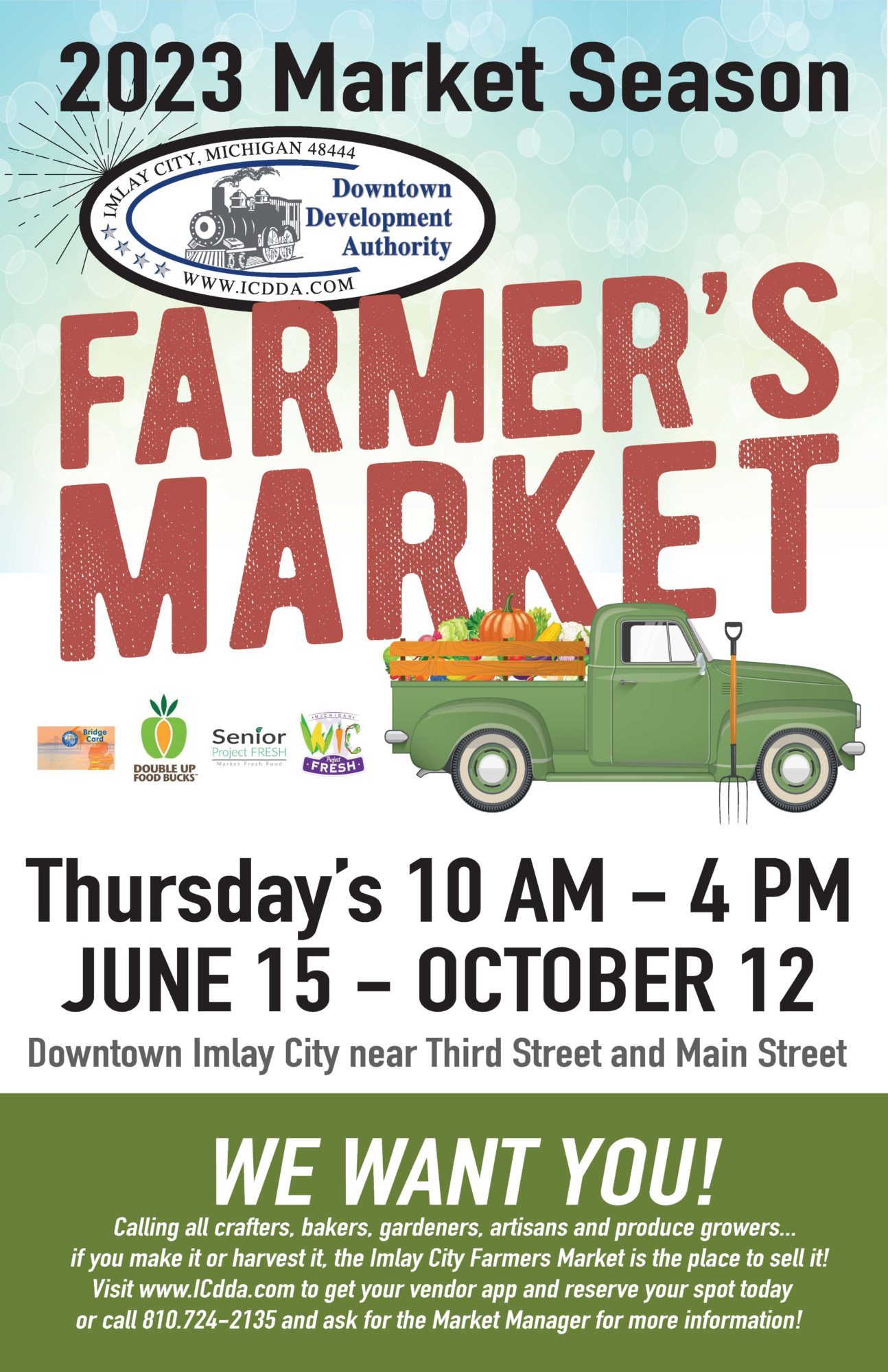 farmer's market posters.june oct