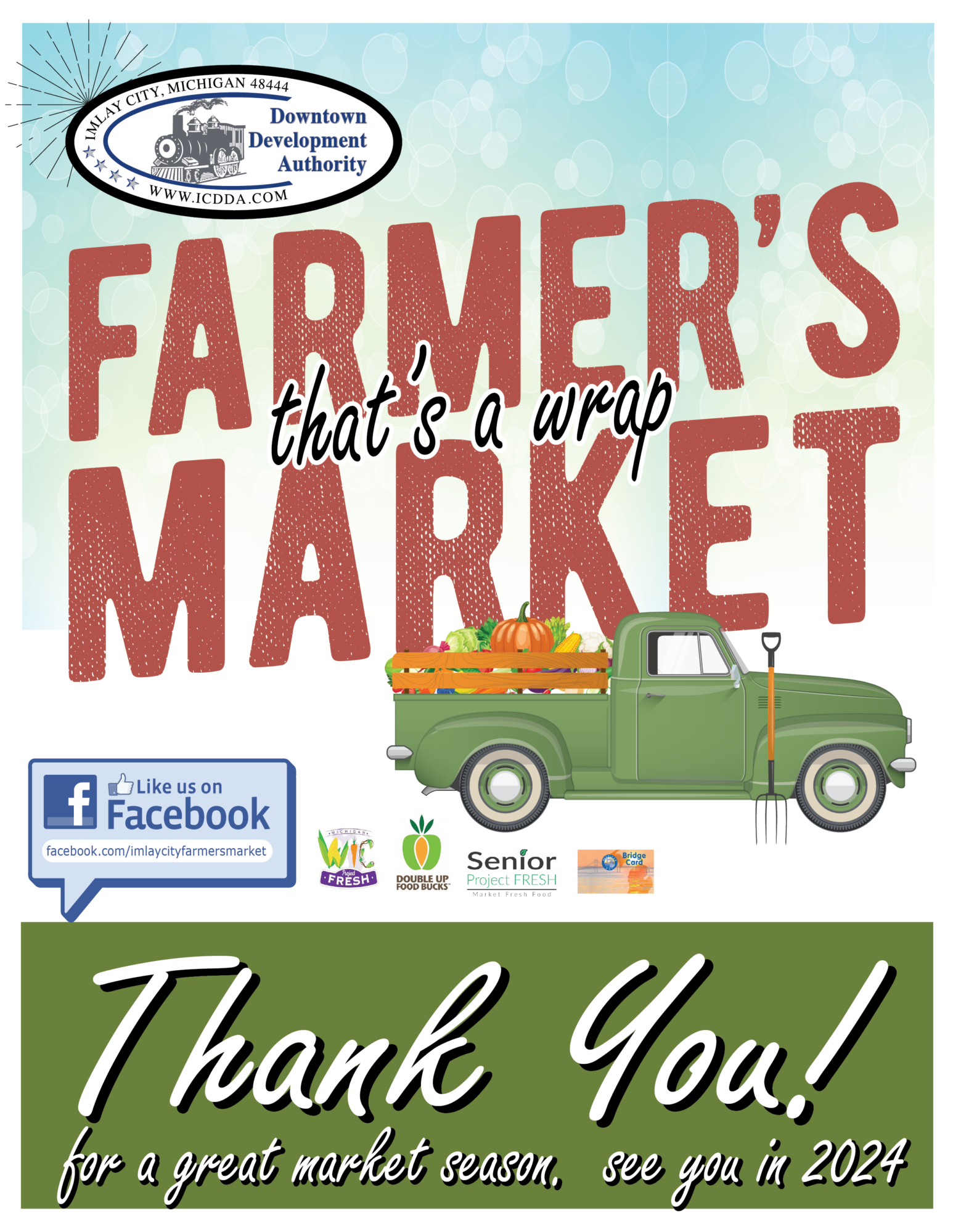 farmer's market thank you